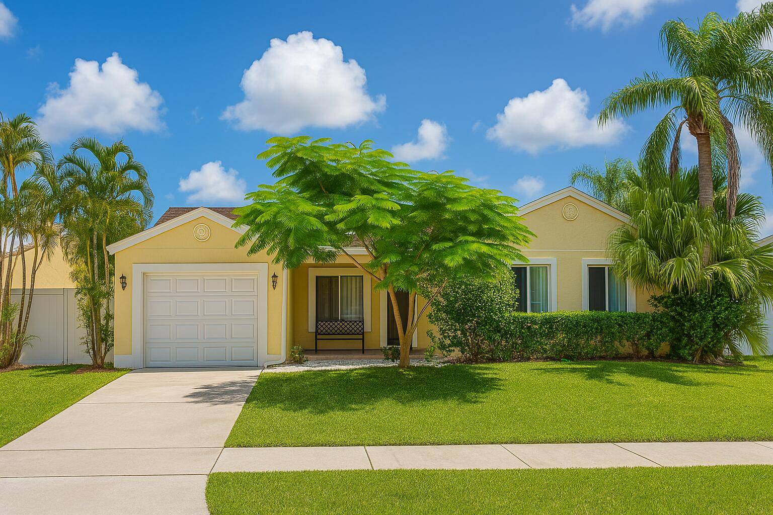 Updated detached home offers three spacious bedrooms, two stylish baths, and an attached one car garage on an oversized, fruit tree lined lot.