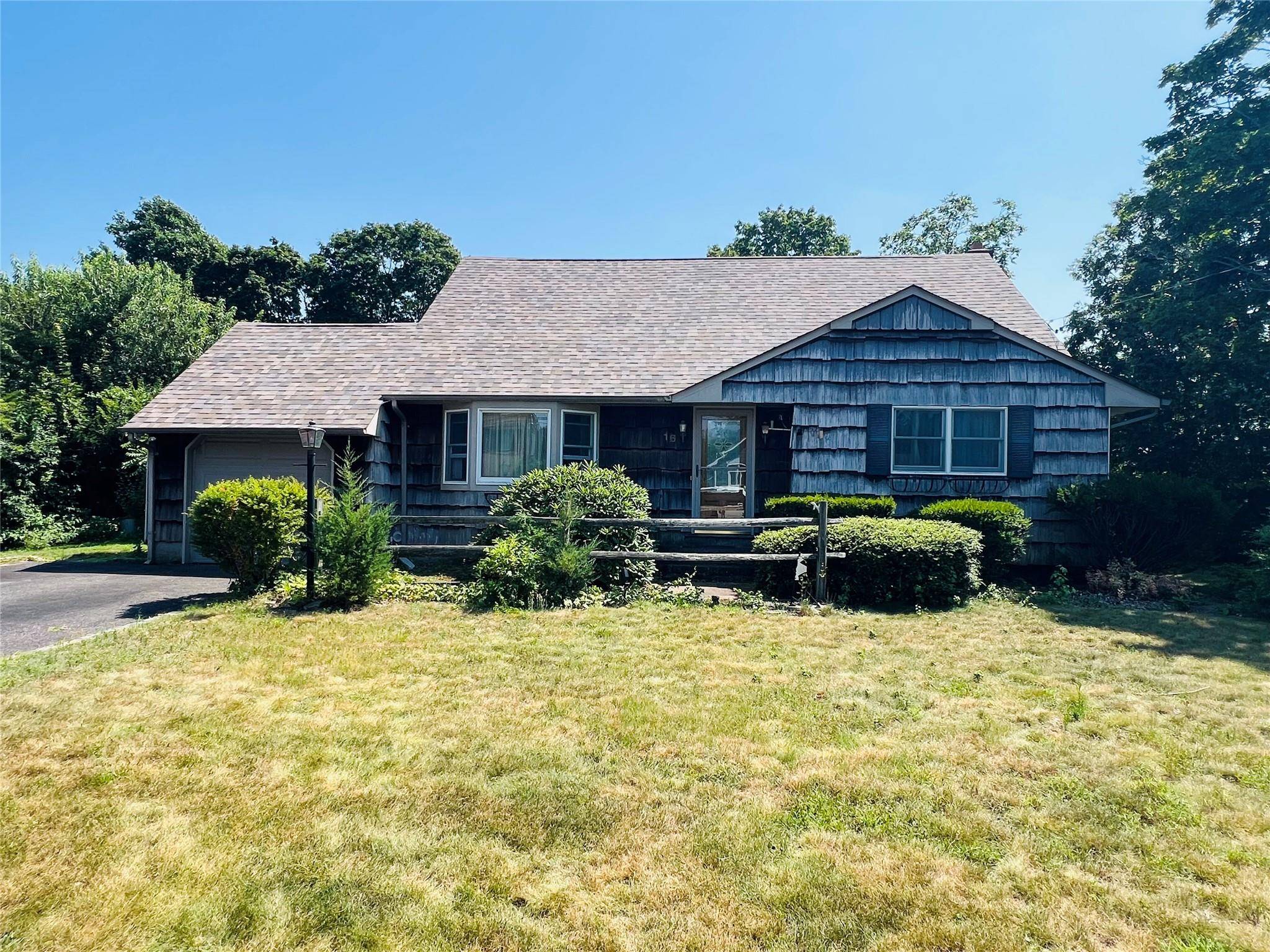 The possibilities are endless in this Charming Four Bedroom, Two Full Bathroom, Cape Cod style home, located in the heart of Sayville.