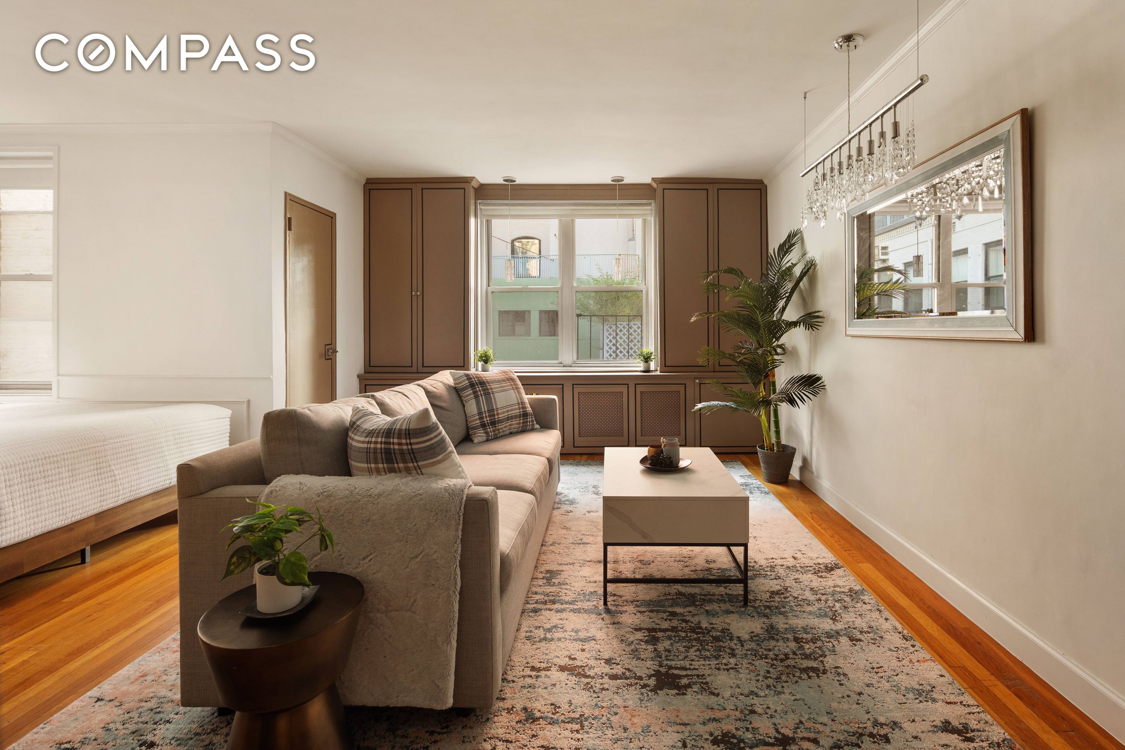 Bright Penthouse Alcove Studio with Custom Storage amp ; Downtown Vibes Welcome to Residence 6A, a top floor penthouse alcove studio at 88 Bleecker Street that nails the balance of ...