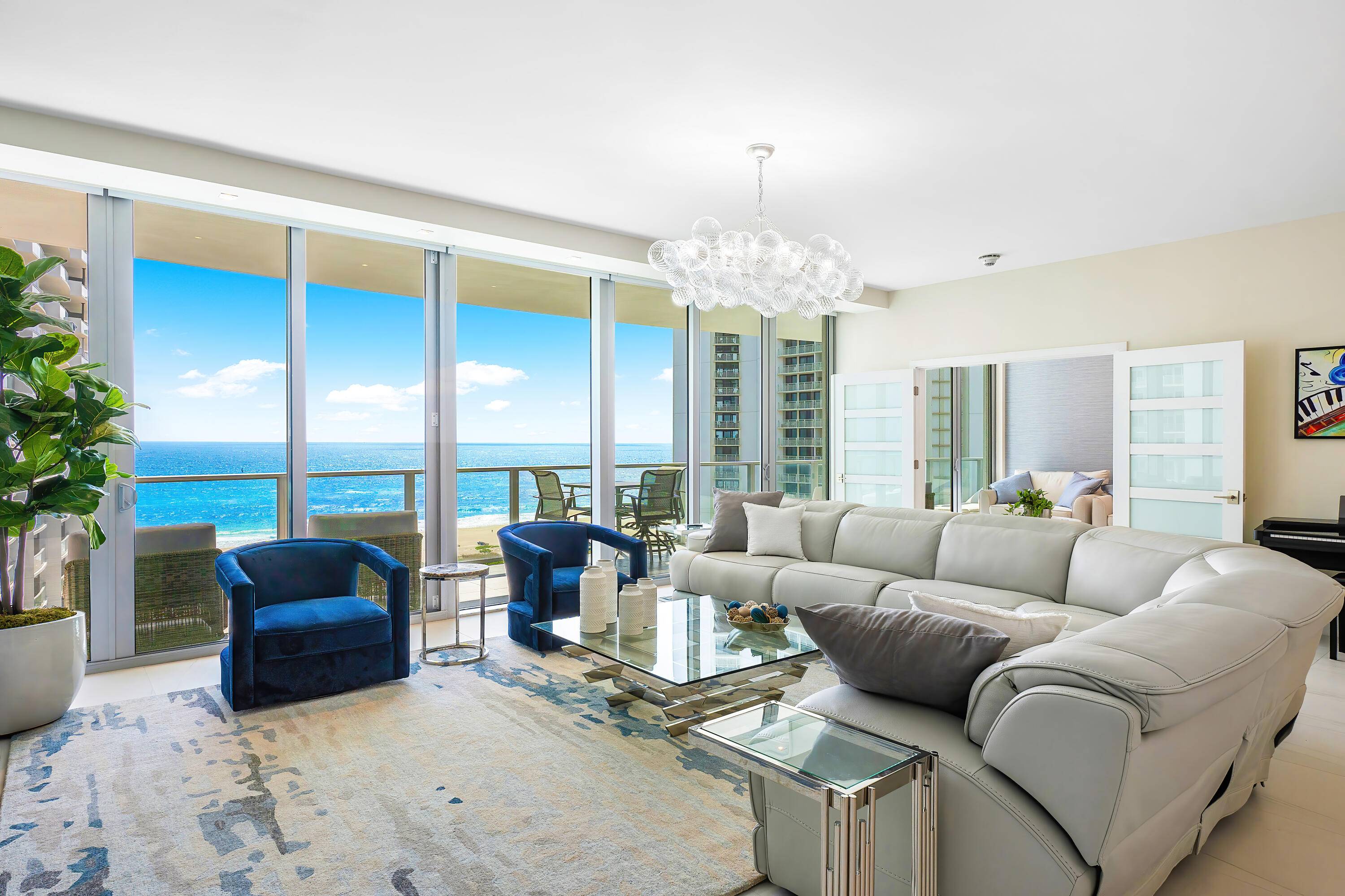 Wake up to unforgettable sunrises at this stunning oceanfront residence on Singer Island, where casual elegance meets unparalleled luxury living.