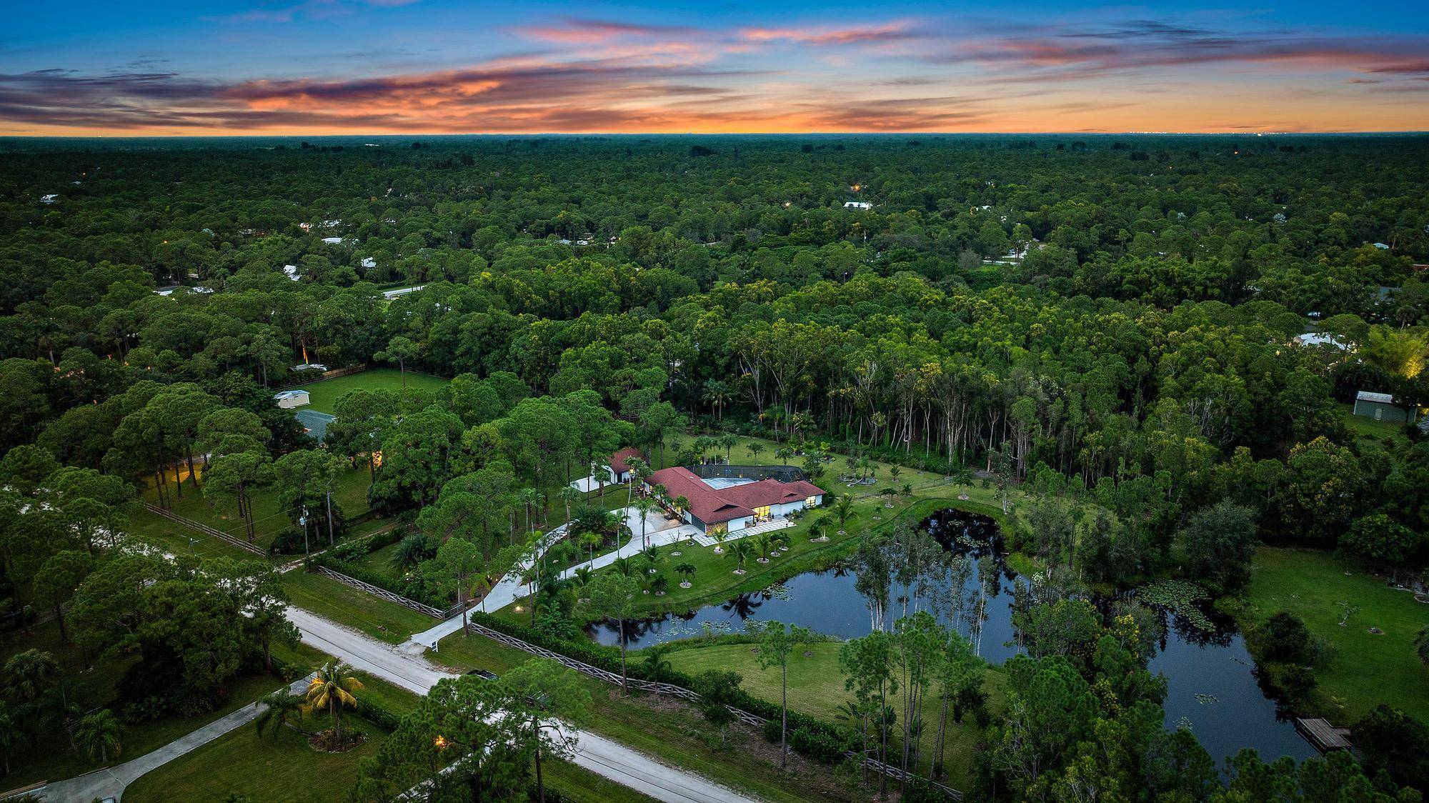Set on a stunning 2. 5 acre landscaped and manicured property, this home offers natural beauty and privacy.