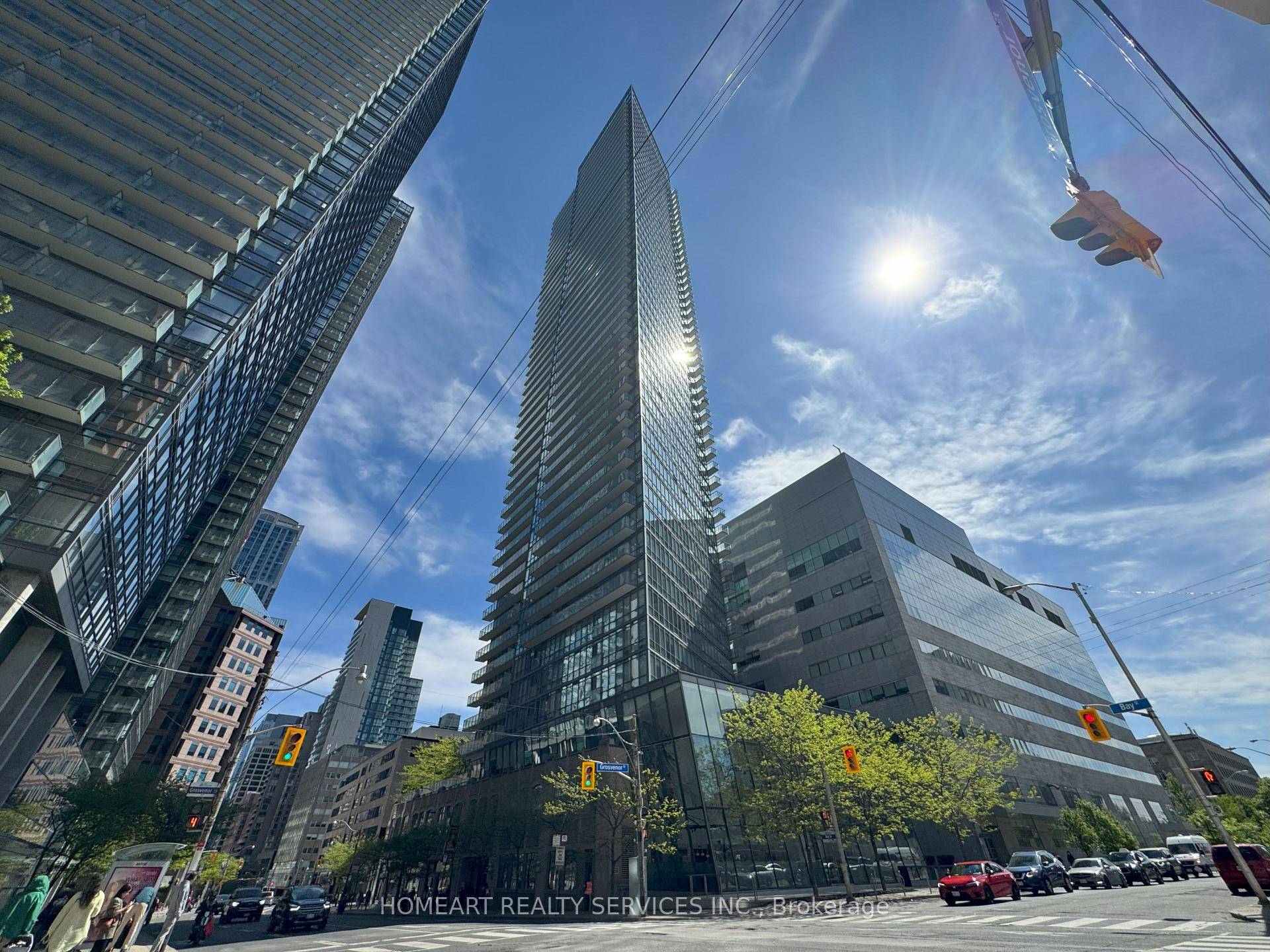 Nestled In The Prestigious Bay Street Corridor Of Downtown Toronto, This Sun Filled 1 Bedroom Condo Merges The Convenience Of Urban Living With The Comforts Of A Modern Home.