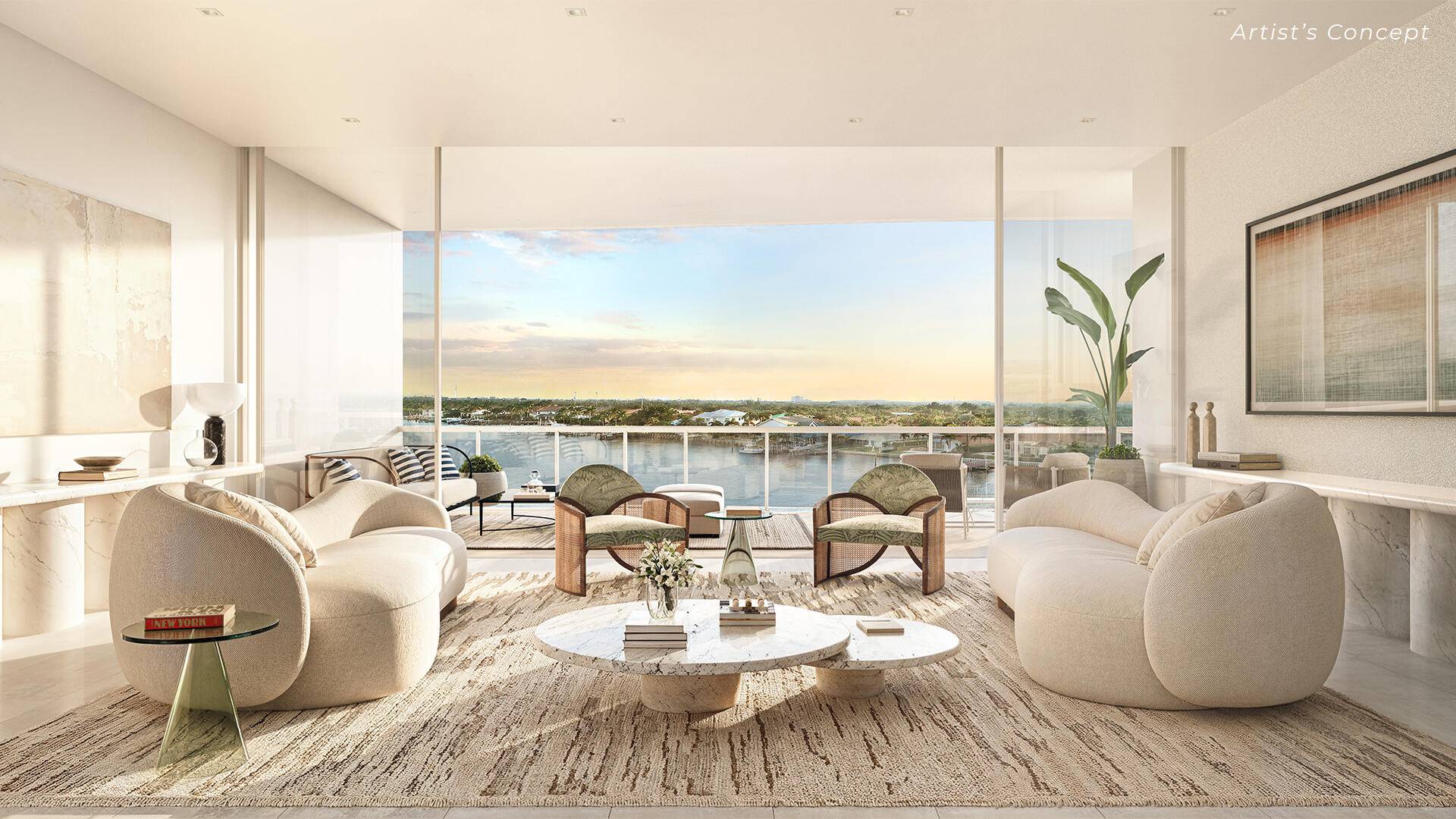Move In Early Next Year, construction is ahead of schedule at The Ritz Carlton Residences, Palm Beach Gardens.
