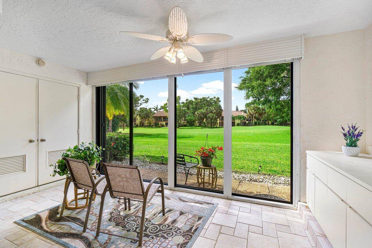 THREE Bedroom 1st Floor Corner Condo on the 10th Fairway Large Enclosed Patio Backyard has Room to BBQ New Roof Stunning Sunsets while enjoying your wood burning Fireplace Eat In ...
