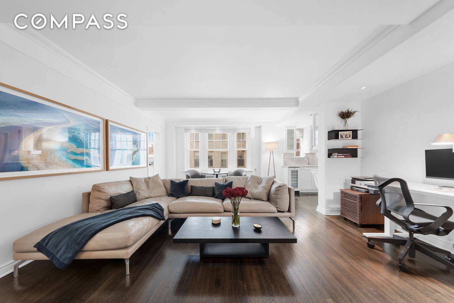 Pre war Charm Meets Modern Comfort in the West Village Exquisite and one of a kind, this oversized one bedroom with two full bathrooms is located in one of the ...
