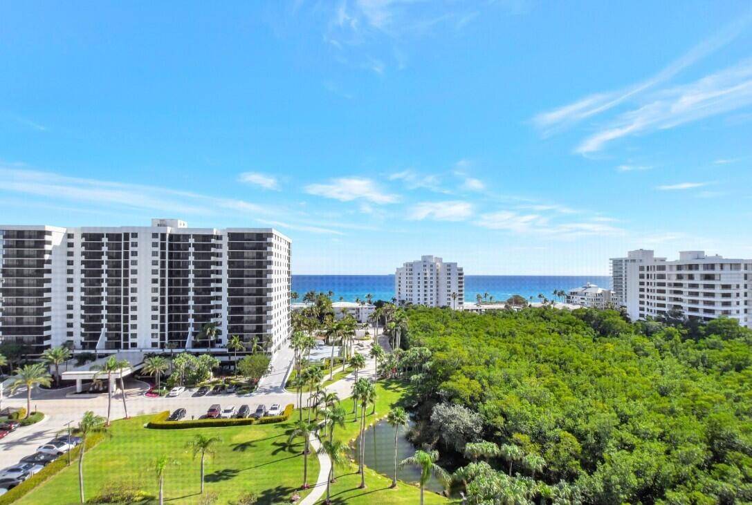 Stunning ocean views and an incredible floorplan, This beautifully renovated two bedroom, two bath condo has ocean views from every room.