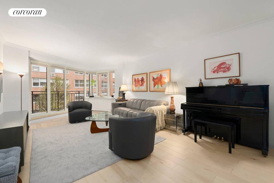 Enjoy turnkey designer living in one of the city's most desirable enclaves in this recently gut renovated Sutton Place two bedroom, two bathroom residence featuring private outdoor space, generous storage, ...
