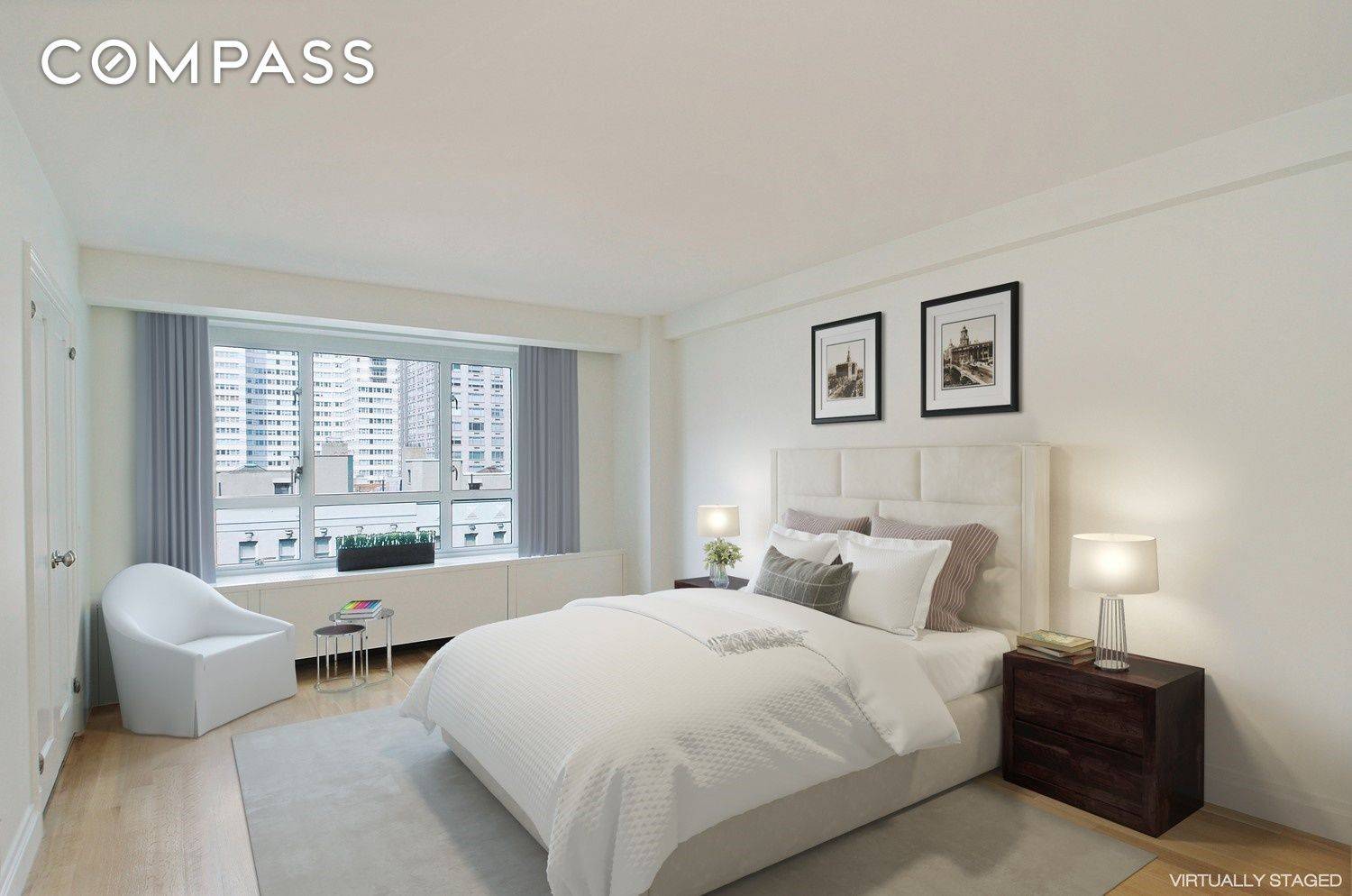 LUXURY LIVING... This Two Bedroom residence with additional Windowed Office has unobstructed southern and northern exposures.