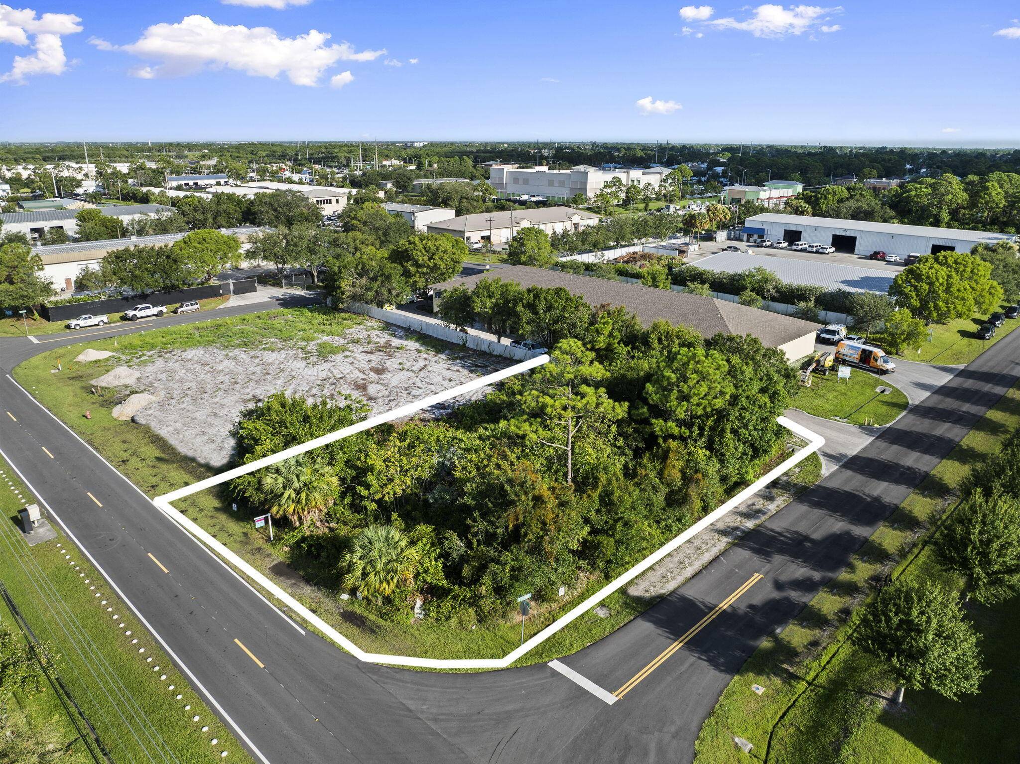 This. 24 acre vacant lot is currently zoned residential but can easily be rezoned to match nearby commercial and industrial properties.