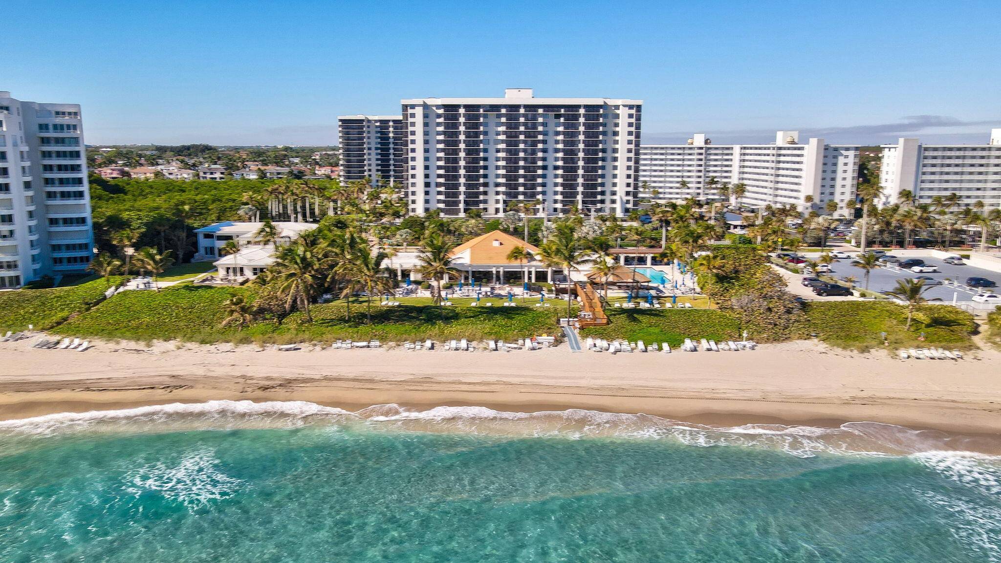 Coronado Ocean Club is a private gated community and one of the most coveted luxury condominiums in Highland Beach.