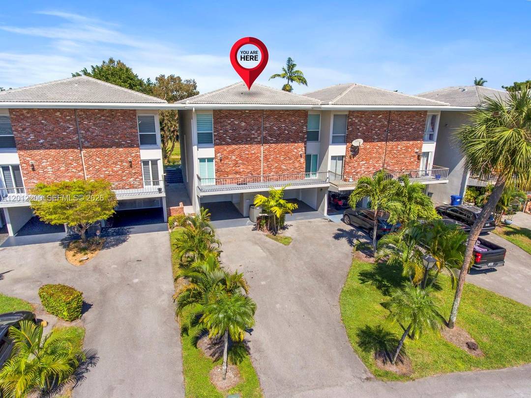 Very Unique opportunity to own the largest Townhouse in the Country Club of Miami area.