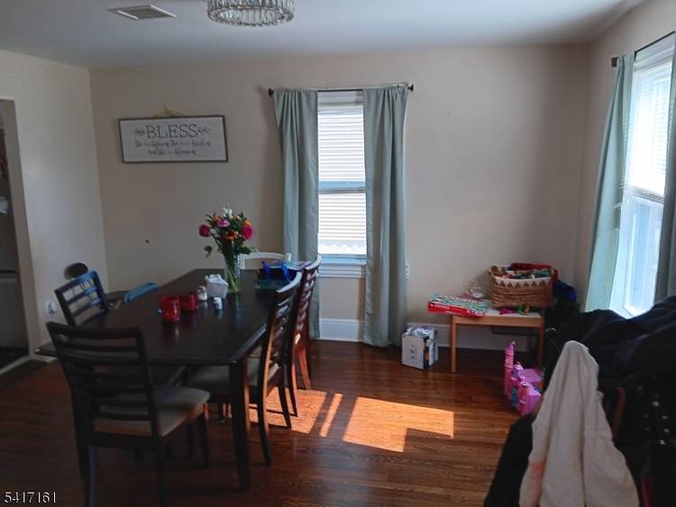 Colonial on large lot in quiet neighborhood.