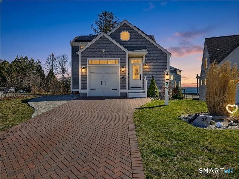 Beautiful newer home with great water views !