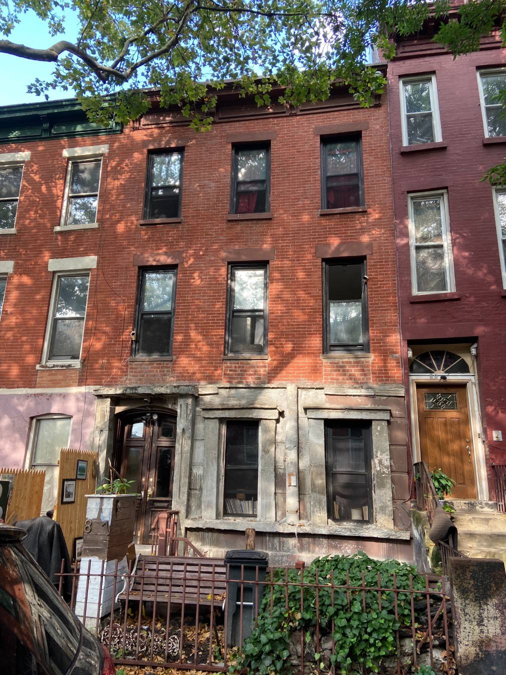 Clinton Hill legal three family for sale.