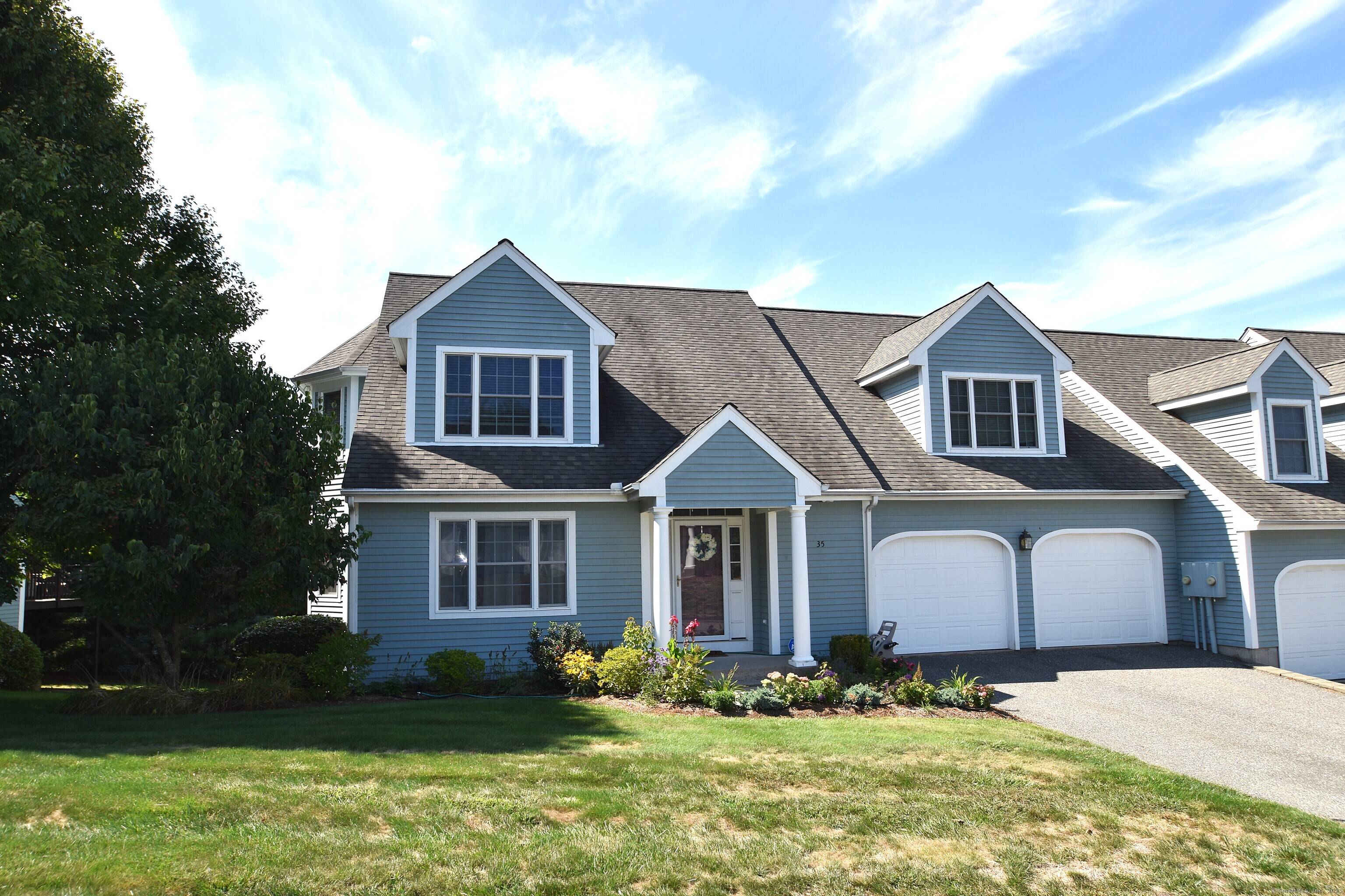 Nestled in the highly sought after South Mill Village, located in the heart of Village South Glastonbury, this exceptional condominium offers a blend of comfort and elegance.