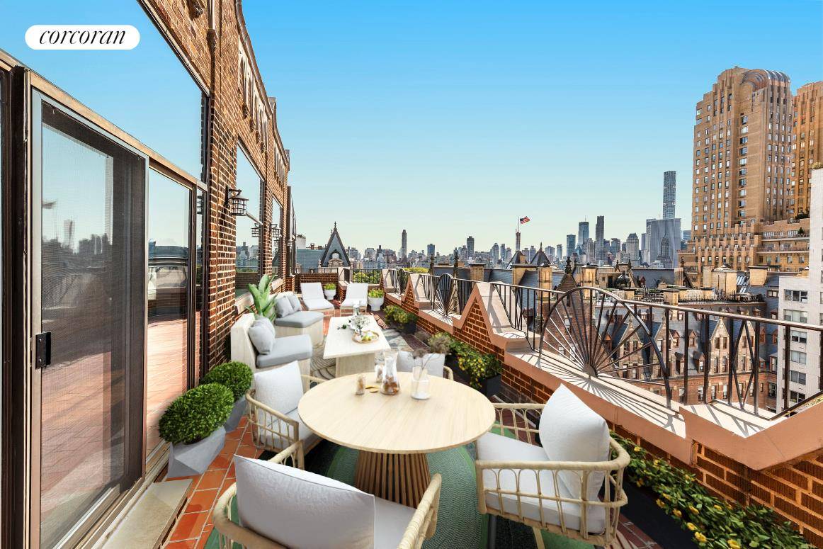 Terraced Penthouse with Solarium overlooking Central Park !