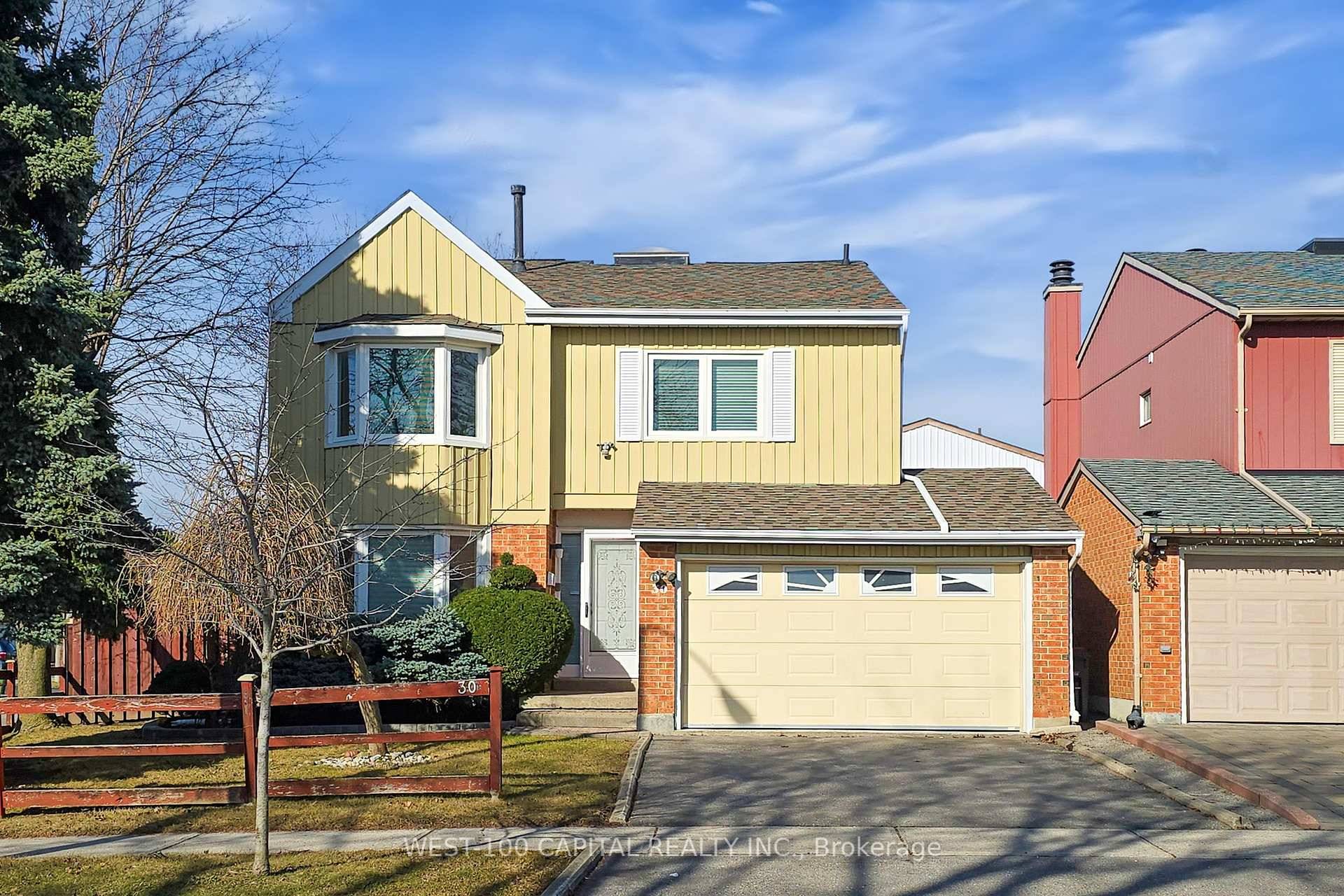 Bright, captivating, inviting spacious approximately 2400 sq ft per owner, clean, impressive skylight, well kept, high finished basement great for recreation with provision for one bedroom, 5 piece washroom with ...