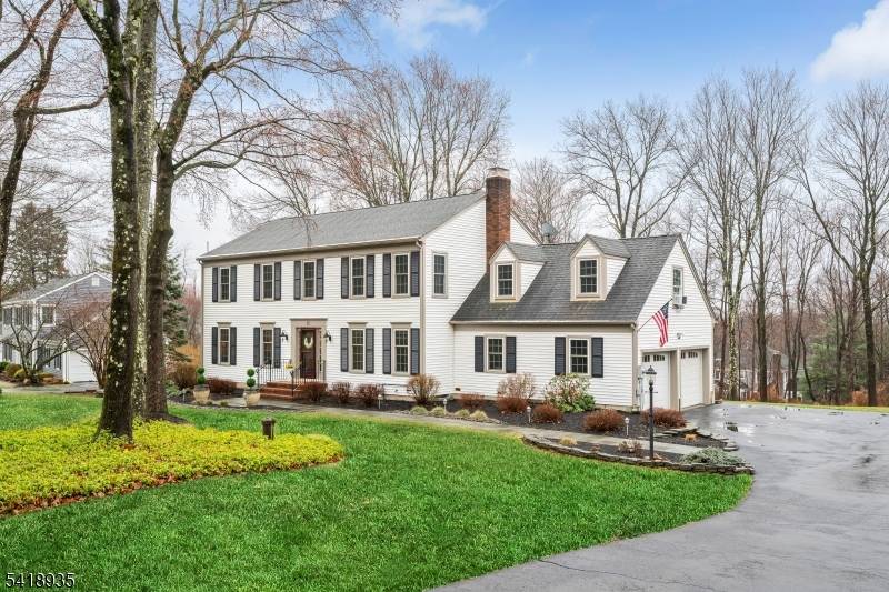 Welcome Home ! Spectacular Colonial nestled on a private.