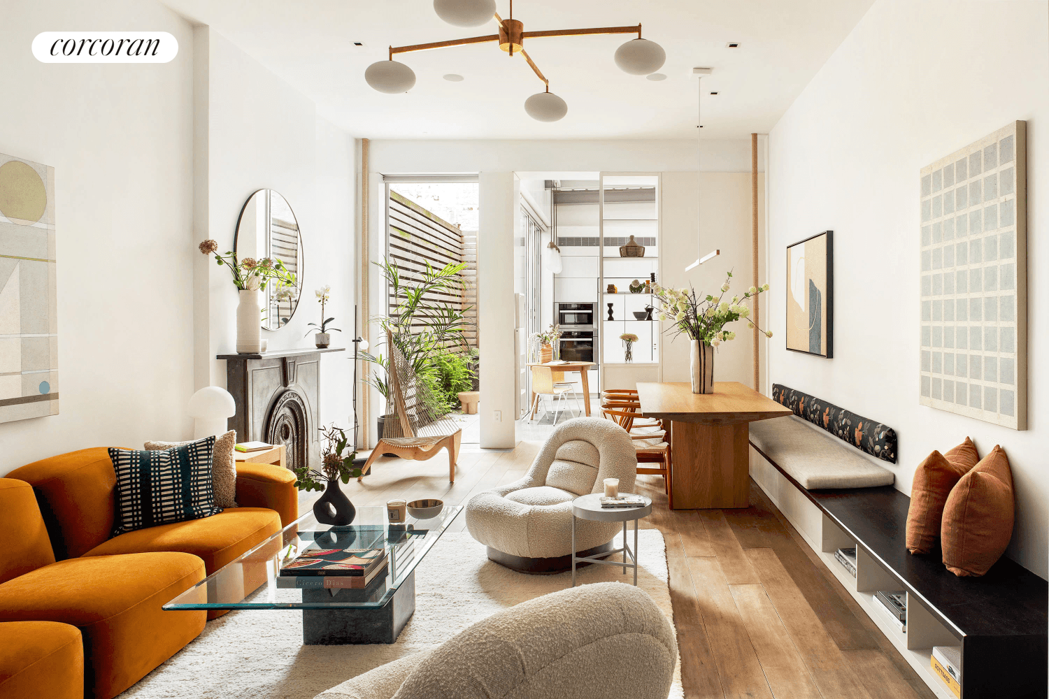 As seen in the New York Times, 19 Downing Street is a masterfully designed townhouse with interiors by BKSK, which earned an American Architecture Prize for Interior Design.