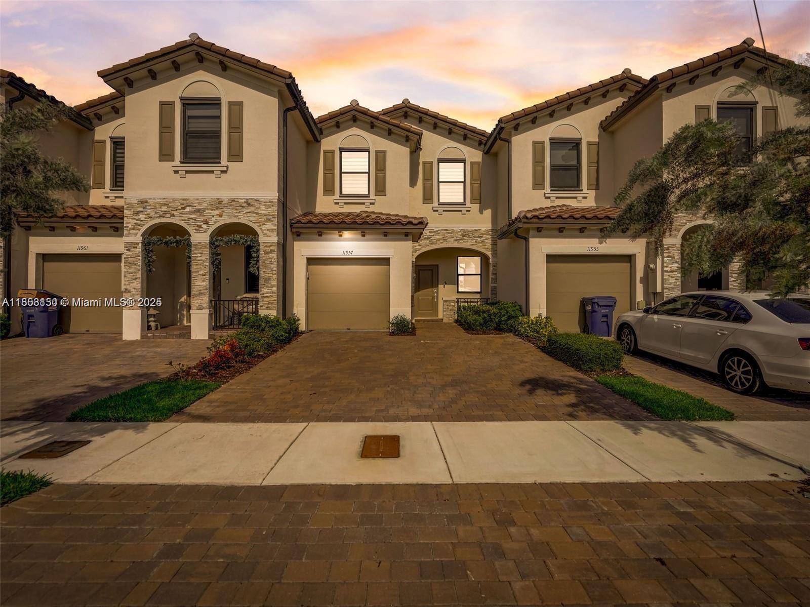 Beautifully built newer construction townhome featuring 3 bedrooms, 2.