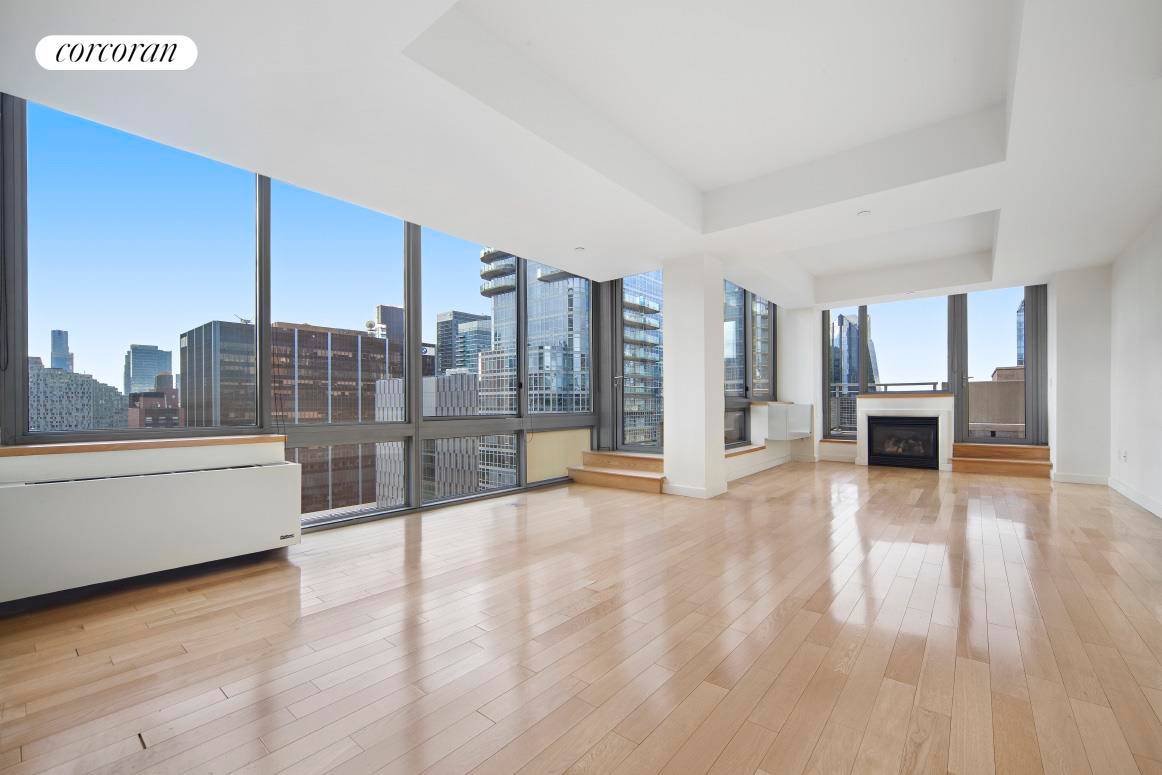 Perfectly perched high above Manhattan with open views to the south and west, this sundrenched 19th floor Penthouse three bedroom and two and a half bathroom home is complete with ...