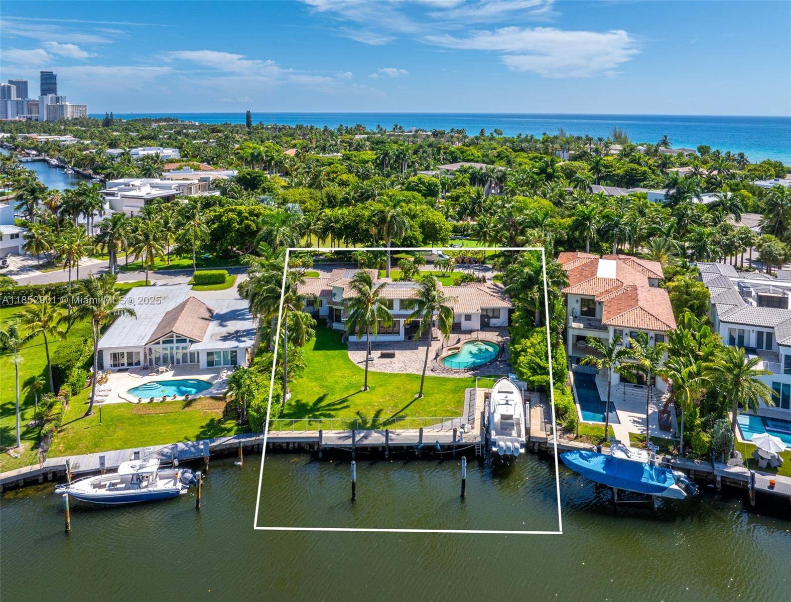 Welcome to 268 South Parkway, arguably the finest location in all of Golden Beach.