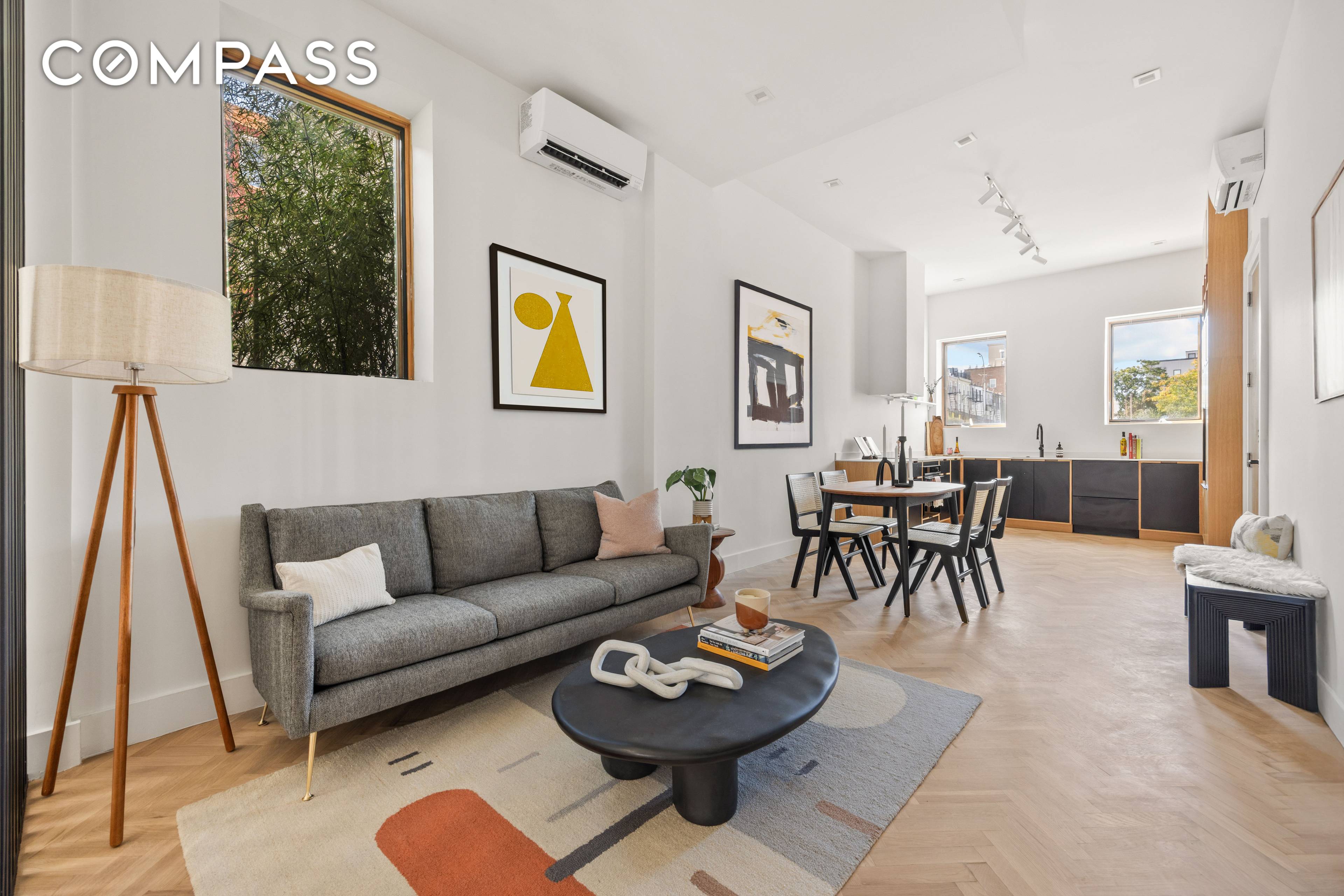 Welcome to 589 Hicks Street, Unit 1 A rare townhouse style duplex that combines elevated design, everyday comfort, and an extraordinary private outdoor retreat.