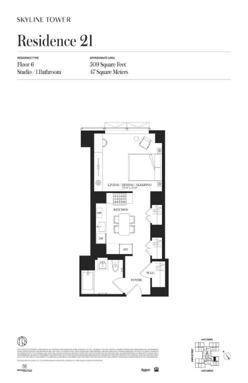 Welcome to Skyline Tower, the tallest condominium building in Queens.