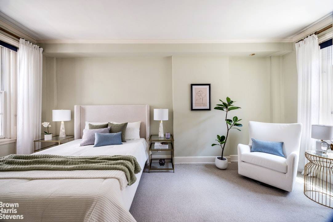 BRAND NEW TO MARKET ! This charming 2 bedroom apartment has the feel of being in an old world European oasis.