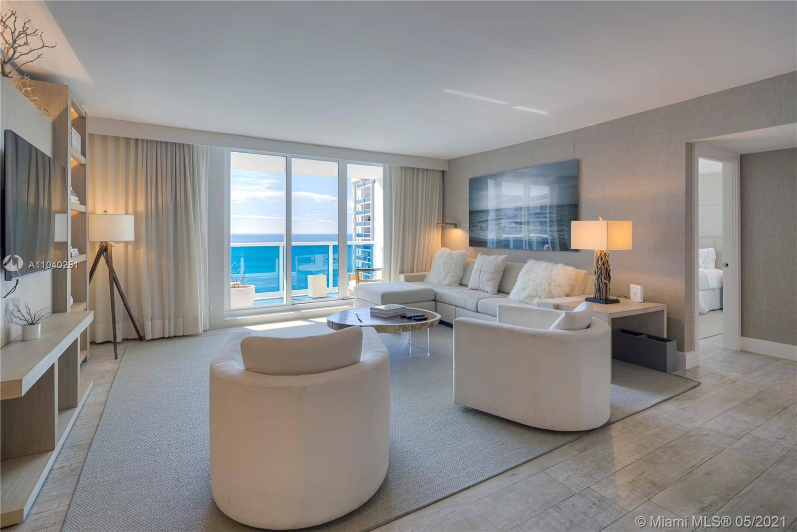 Enjoy direct ocean views from this 3 bedroom den luxurious 1, 817 Sq.