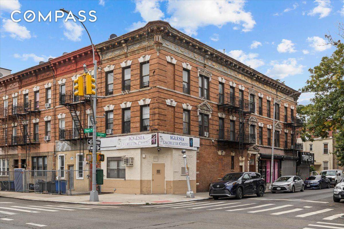 Welcome to 1056 Rogers Ave, a prime mixed use building located on a corner lot in the heart of Brooklyn.