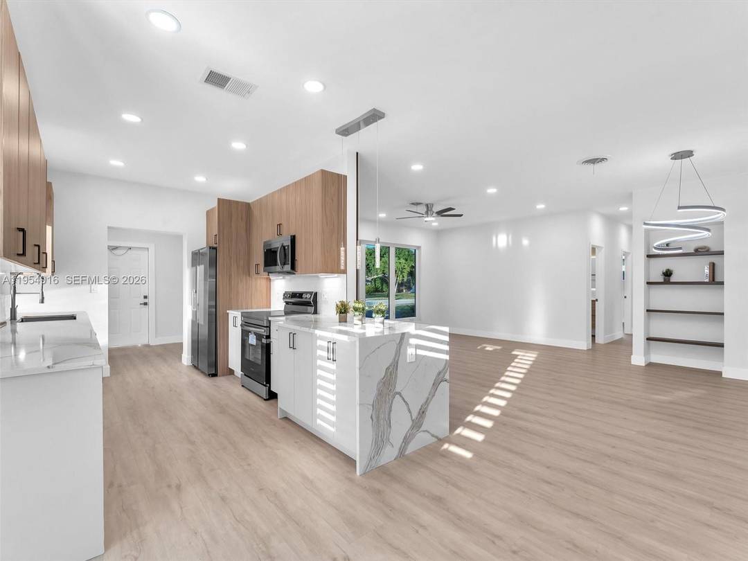 Beautifully renovated 4 bedroom, 2 bath home with pool in the heart of Imperial Point, just minutes from the beach.