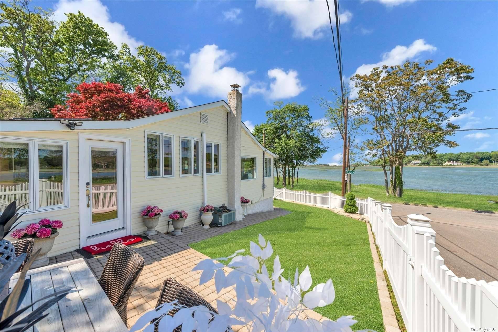Discover Your Perfect Retreat While Enjoying San Remo Sunsets At This Waterfront on The Nissequogue Home With Spectacular 180' Views Of Long Island Sound.