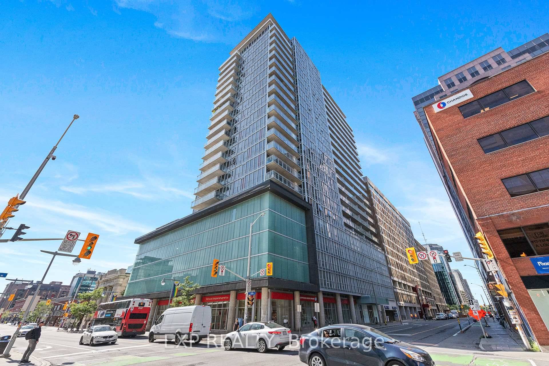 Live above it all in this rare two storey penthouse at the Mondrian an architectural landmark in the heart of downtown Ottawa.