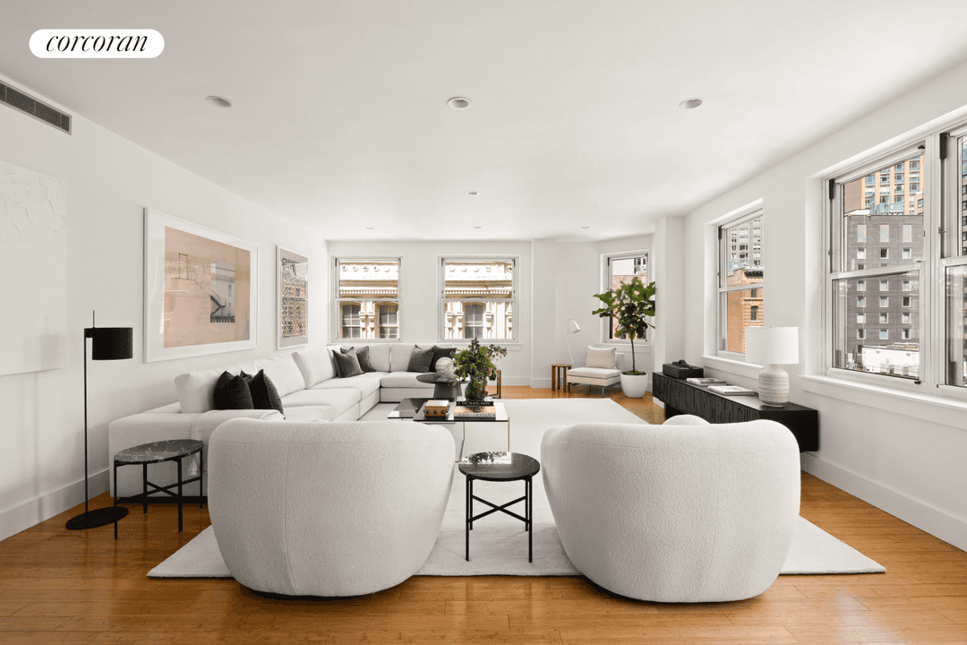 Welcome to Residence 11B, a sprawling 3 bedroom, 3 bath loft style home offering nearly 2, 300 square feet of refined living space in one of Manhattan's most vibrant neighborhoods.