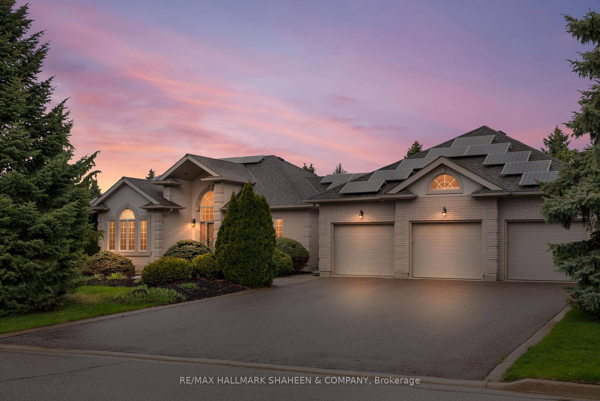 Welcome to this beautifully upgraded and sun filled modern bungalow, nestled in the highly sought after Sharon Hills community.