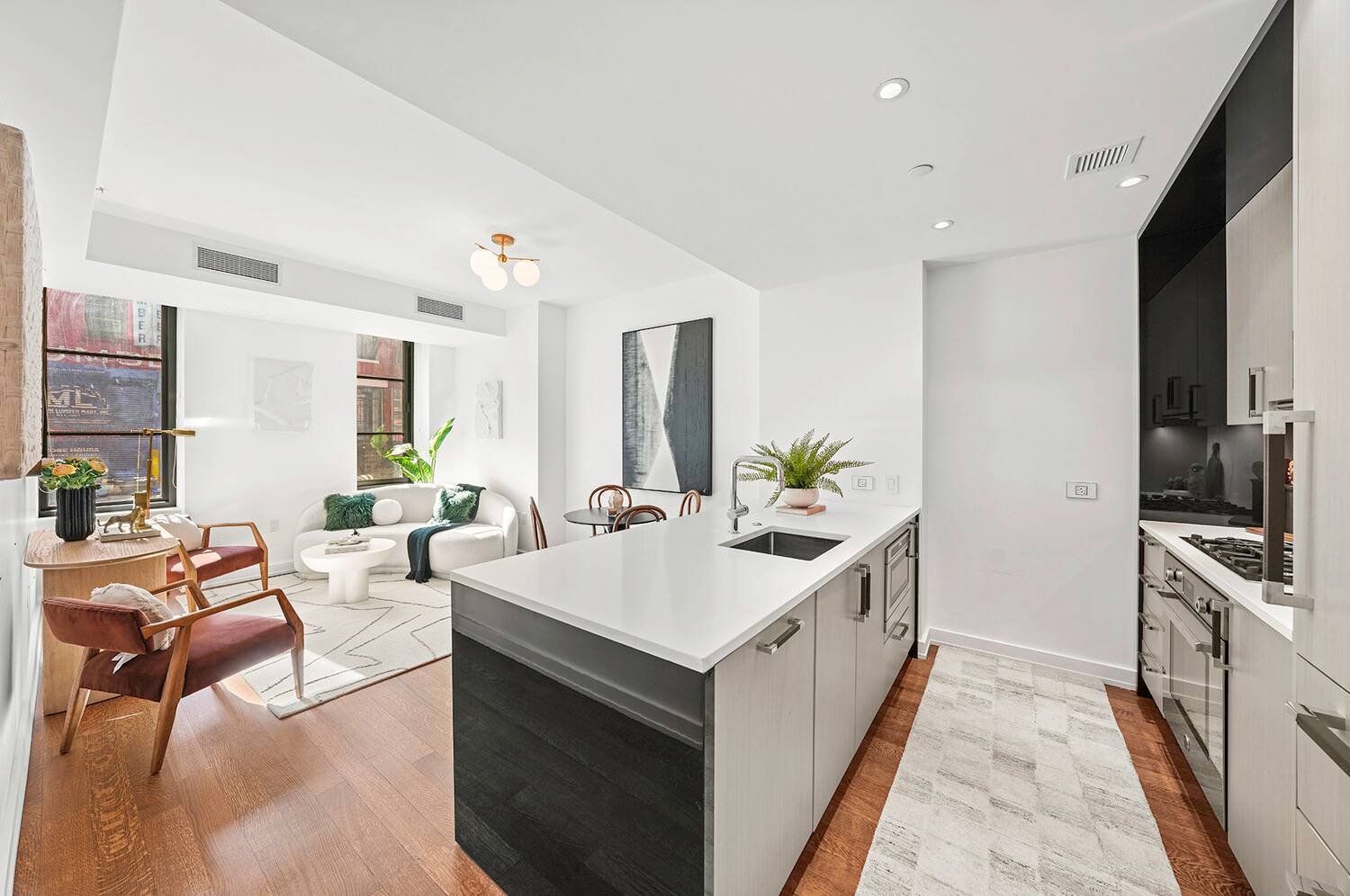 One of Chelsea's most competitively priced and meticulously designed two bedroom units in the full service Seymour Condominium of West Chelsea.