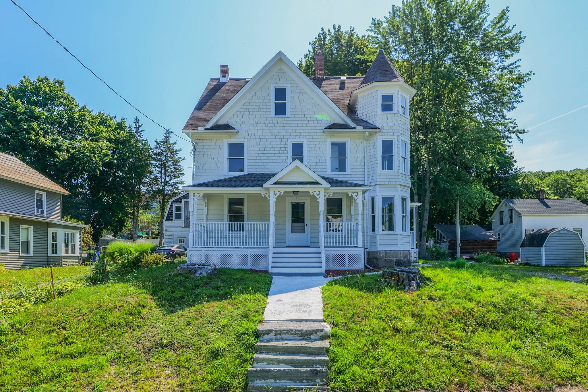 This stunning Renovated home is perfectly situated in the beautiful town of Winsted could be yours !