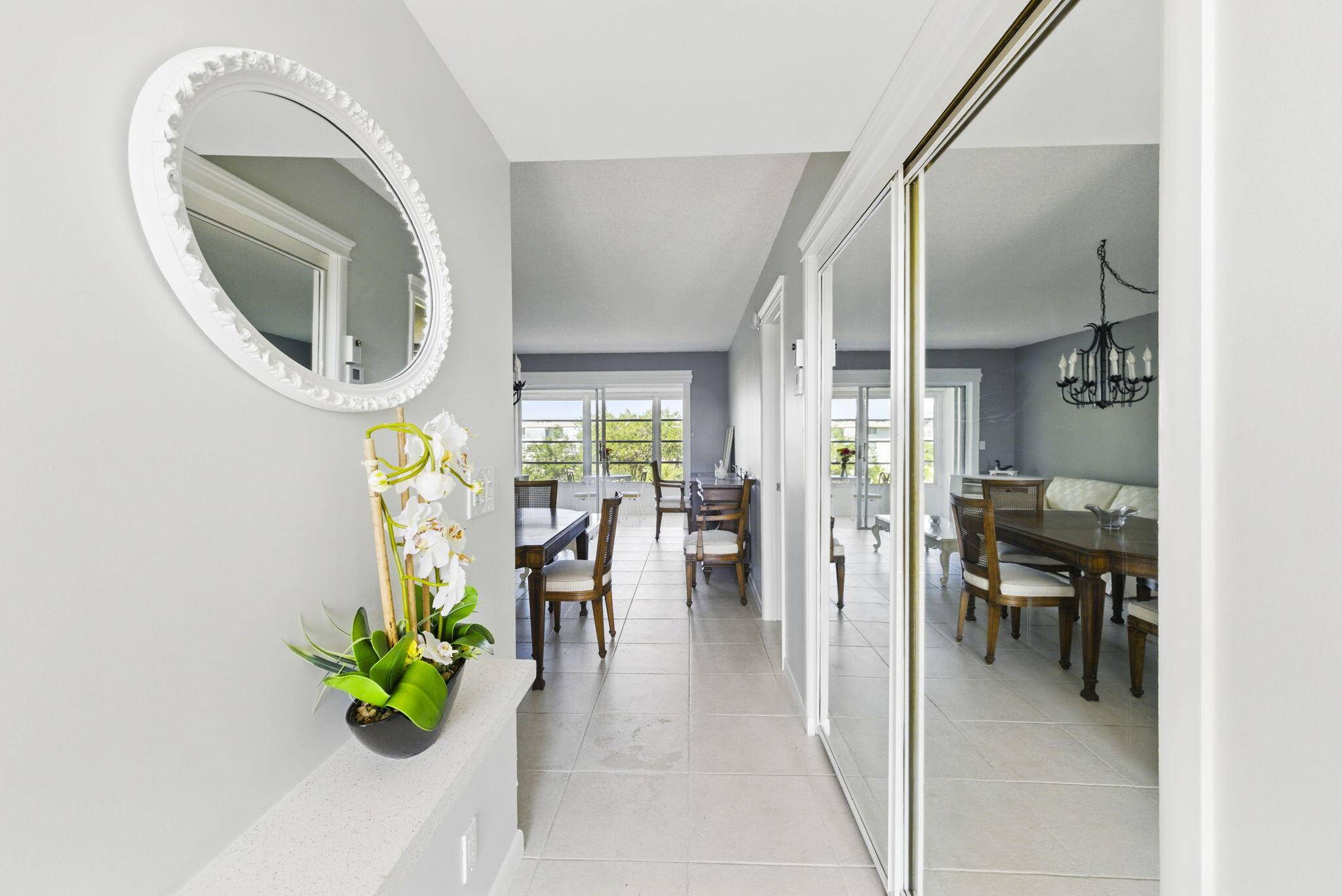 4TH FLOOR CONDO WITH AMAZING WATER VIEW IN THE FLORIDA ROOM.