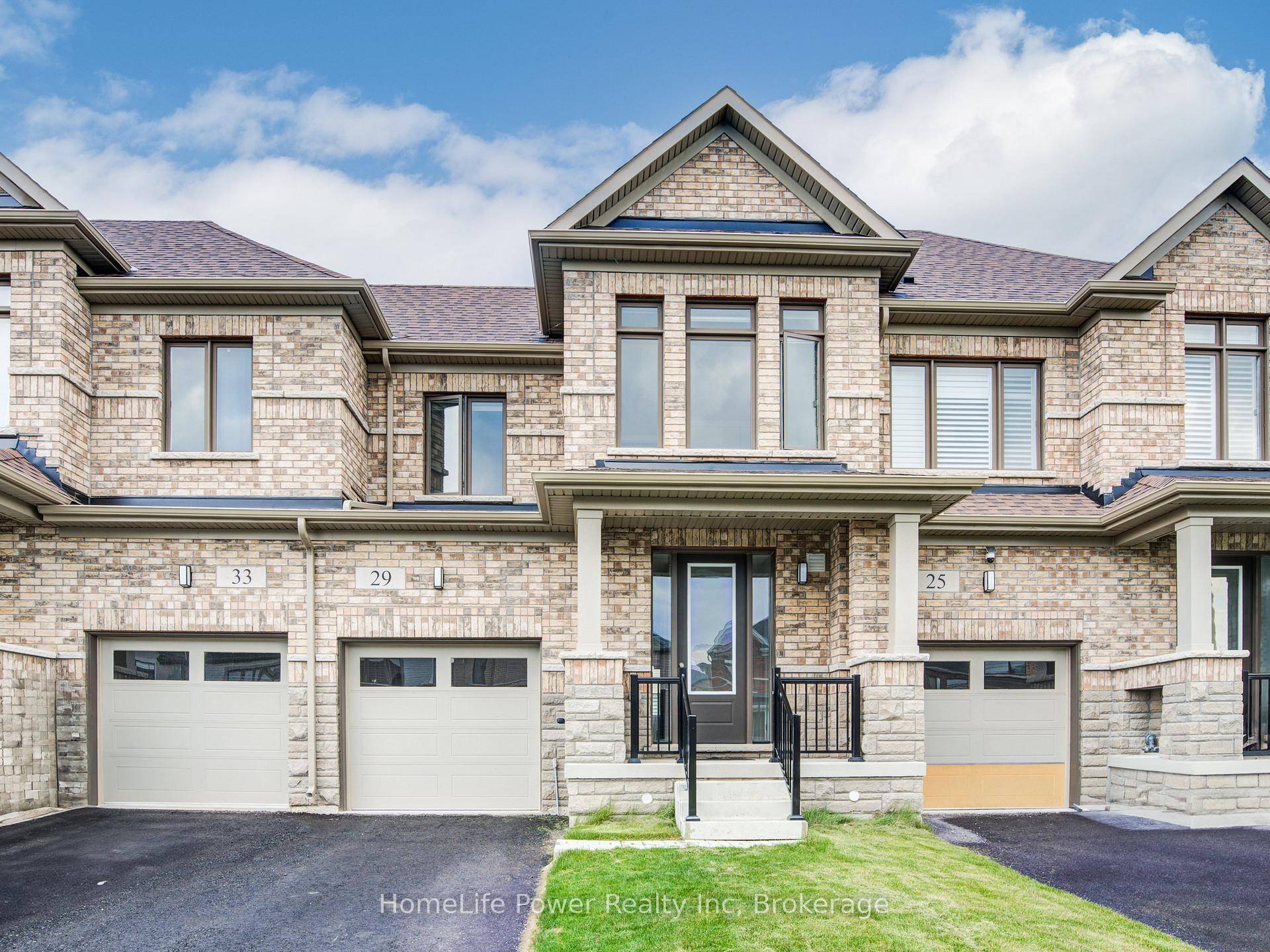 Welcome to Gorgeous, Stunning, Bright, Modern Big 1, 769 sq ft FREEHOLD Town home in The Charming and Picturesque Town AYR NO POTL, NO CONDO FEES.