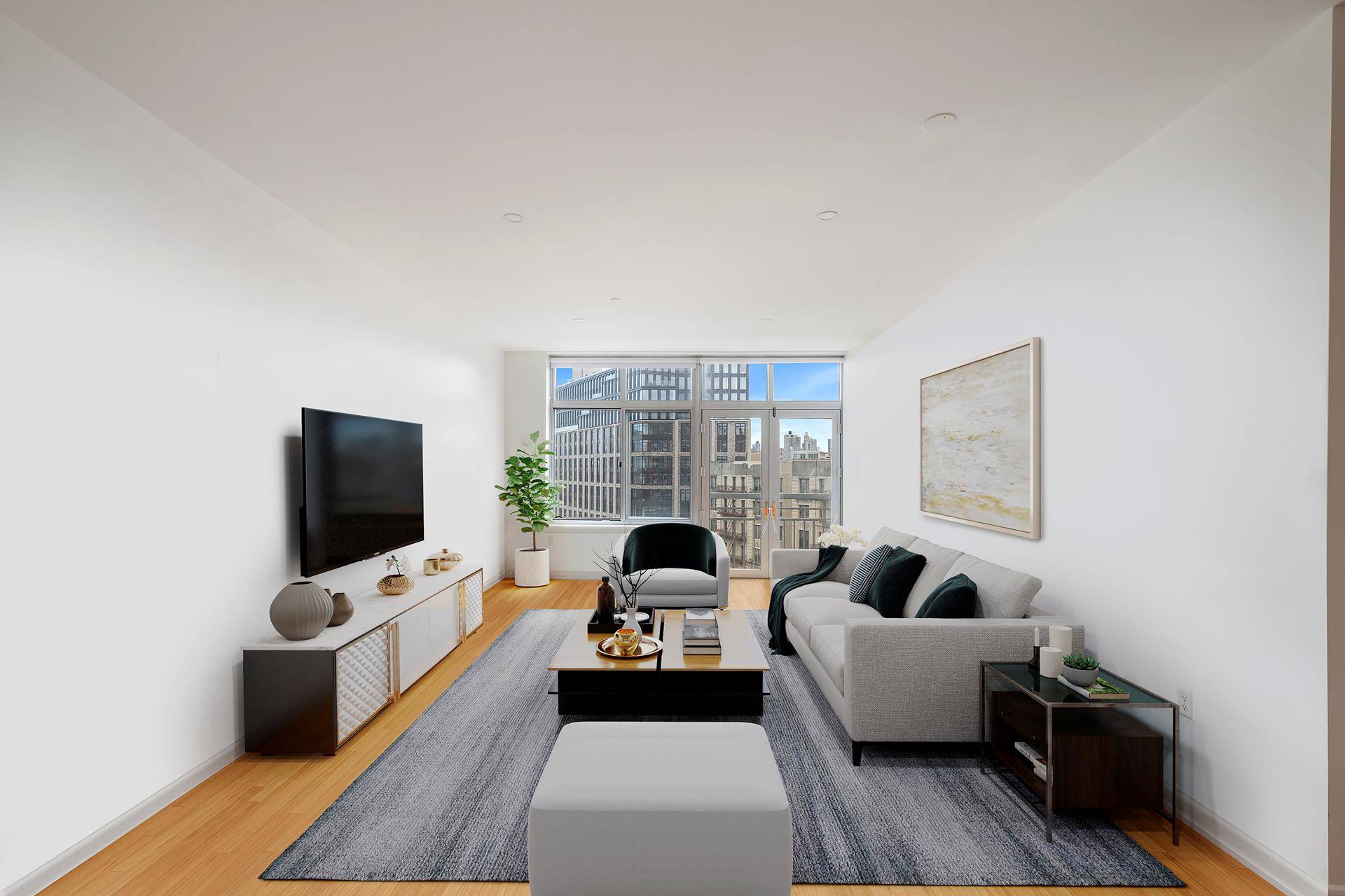 6C is an oversized 1313sf 2BR 2Bath apartment with bright southern exposure which is uniquely unobstructed due to the Dwyer Condominium's advantageous position at the intersection of Frederick Douglass Blvd ...