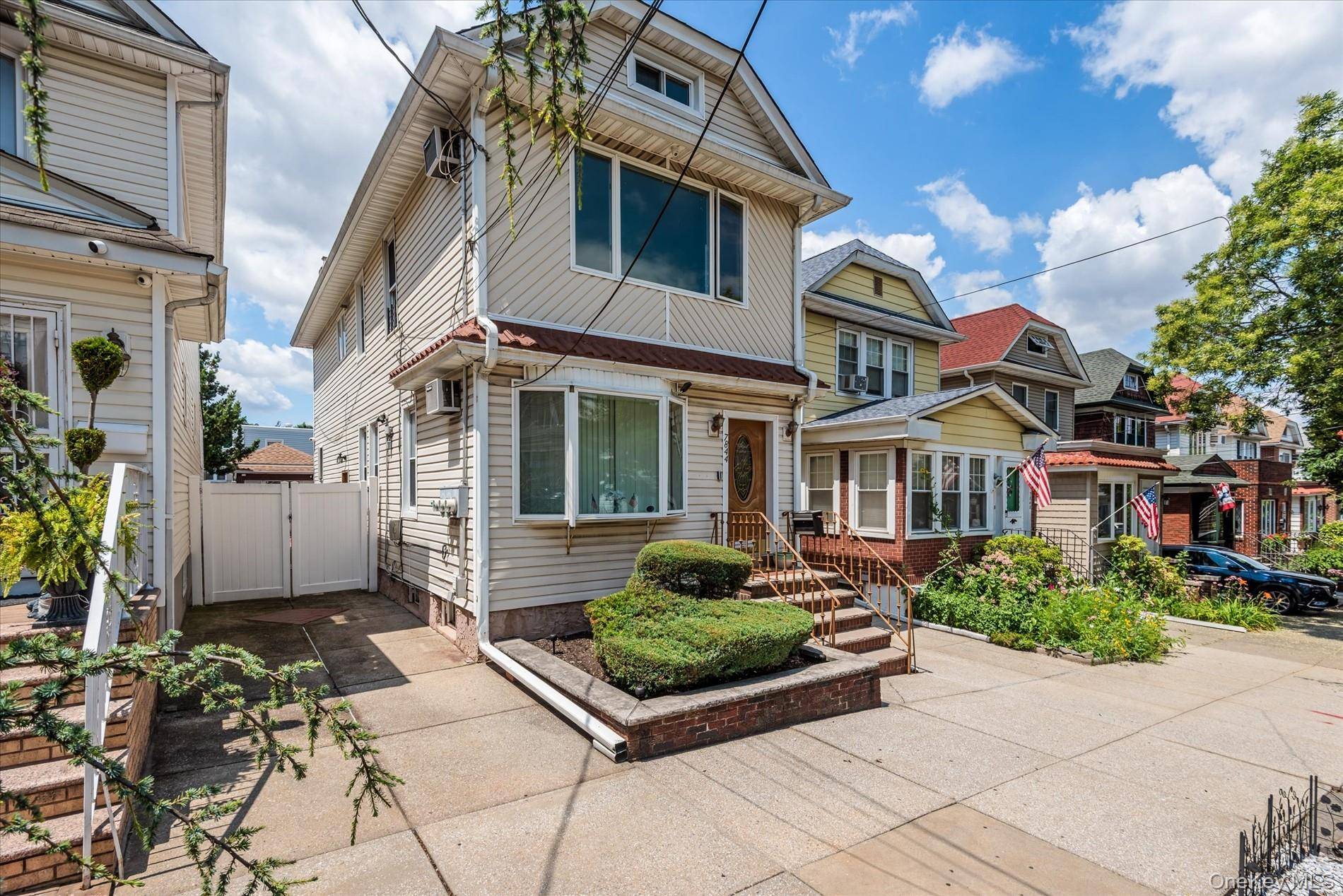 A Nice, Highly Sought after, Legal 2 Family, in Good Condition, and Located Ideally on a Quiet, Tree Lined, Glendale Block.