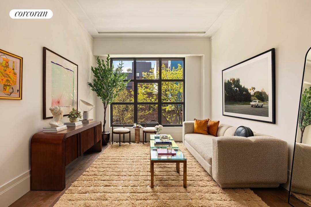 Unit 2F is that elusive 1 bed WITH a home office, super sunny South facing views, AND a 377 SF private rooftop cabana with endless water views and a gas ...