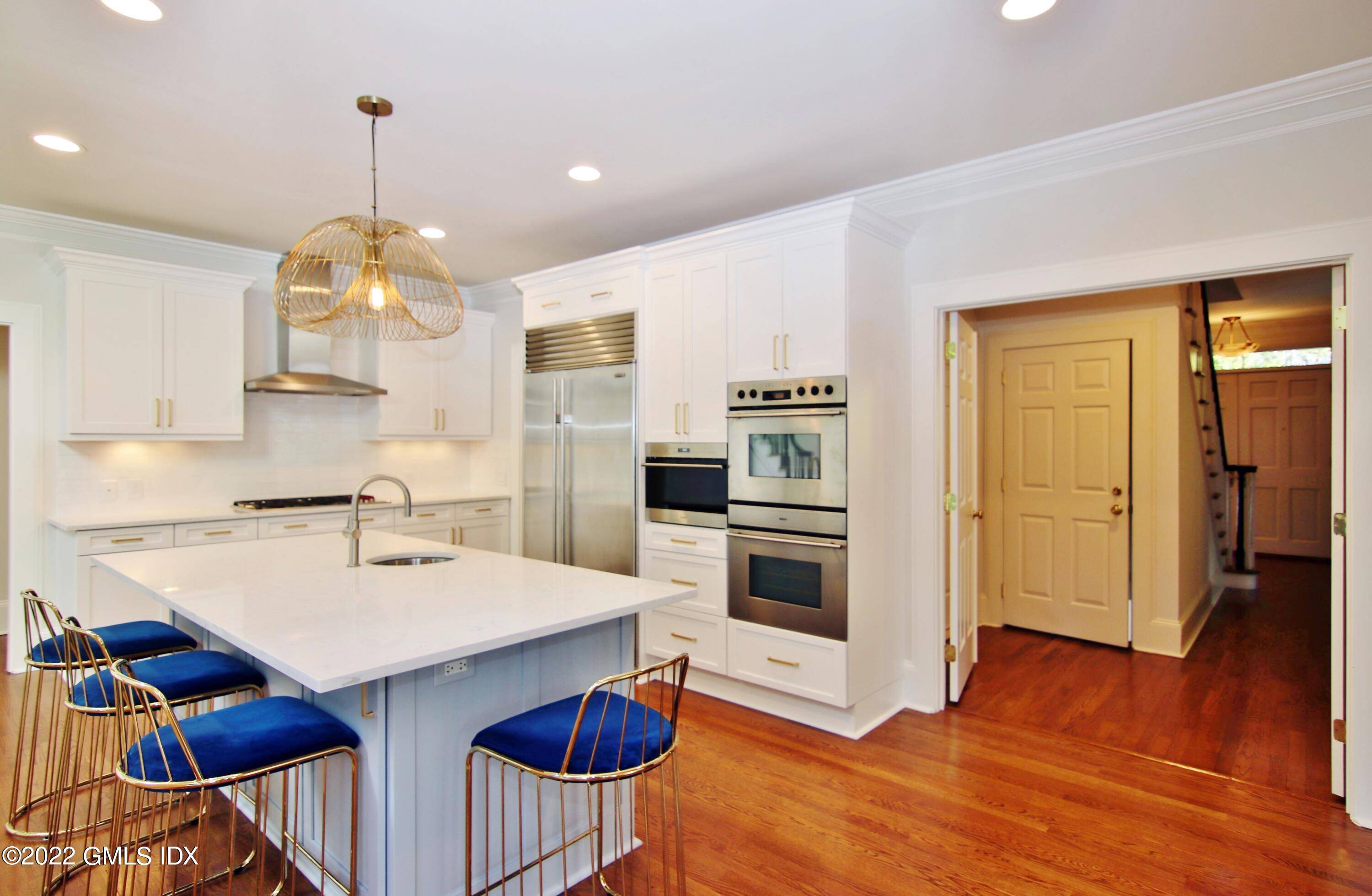 Old Greenwich renovated Colonial provides tranquility convenience.