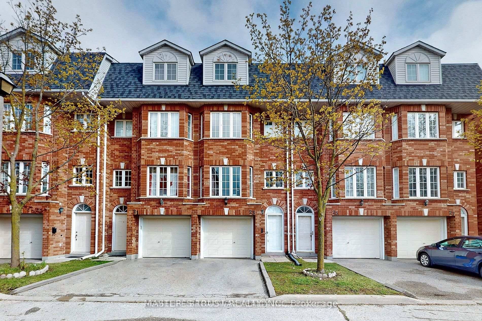 The unit features 3 spacious bedrooms and a den that can be used as a home office.