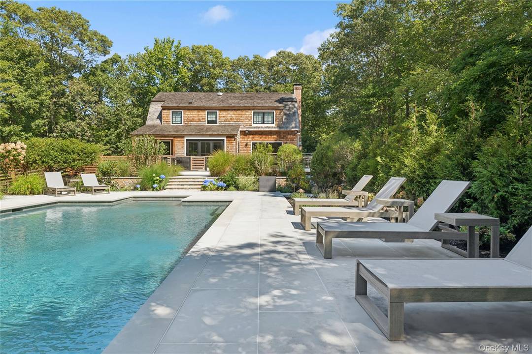 Set on a serene and private one acre parcel, this fully redone and reimagined Southampton residence captures the essence of Hamptons living timeless, relaxed, and effortlessly elegant.
