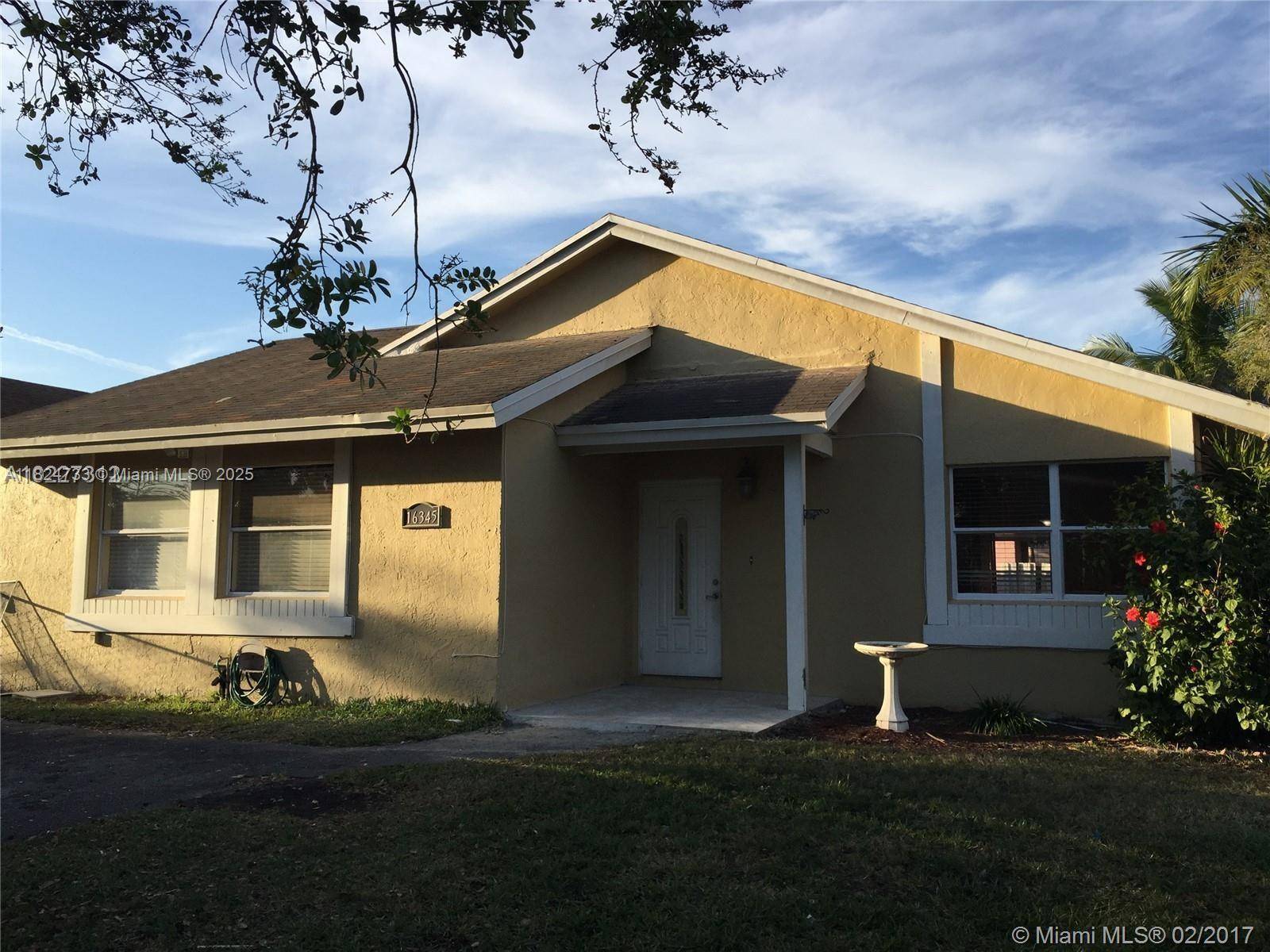 Single home very well located.