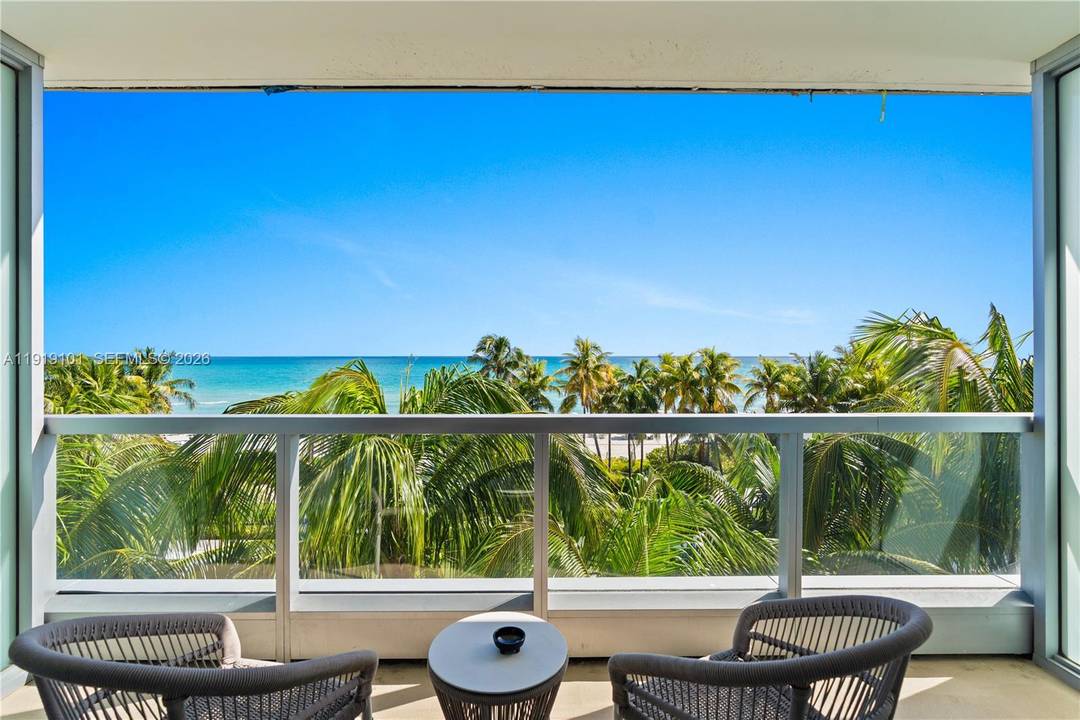 Rarely available Fontainebleau III Jr Suite with direct, ocean and pool views.