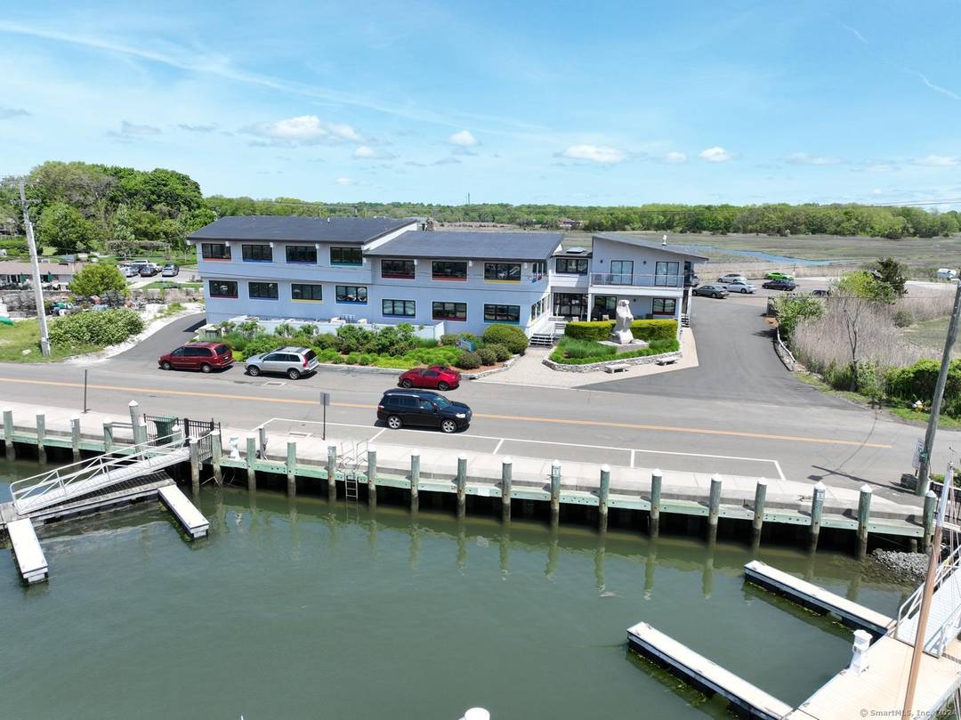 Waterfront very unique opportunity to acquire a premier Waterfront office Building Directly on Long Island Sound in the heart of Guilford.