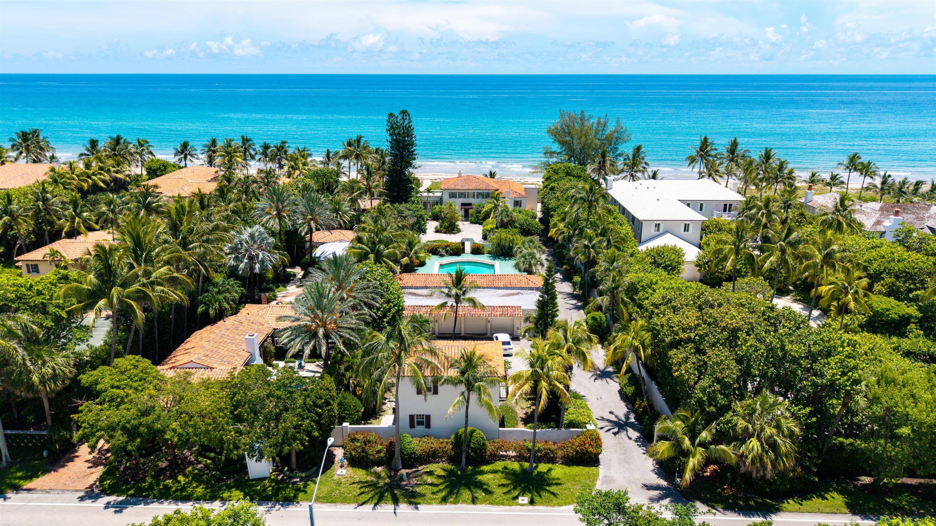 Step into a timeless piece of architectural history with this one of a kind oceanfront estate in the prestigious coastal enclave of Gulf Stream.